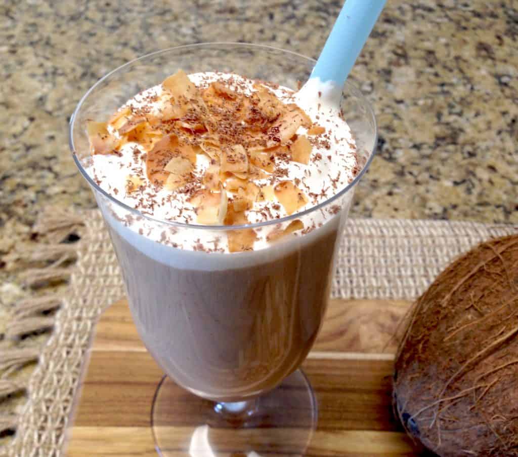 Toasted Coconut Protein Shake - Keto and Low Carb